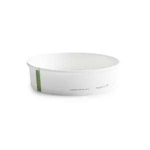 Bol à salade saladier ADBio cellulose/PLA blanc 760ml Ø18.50cm
